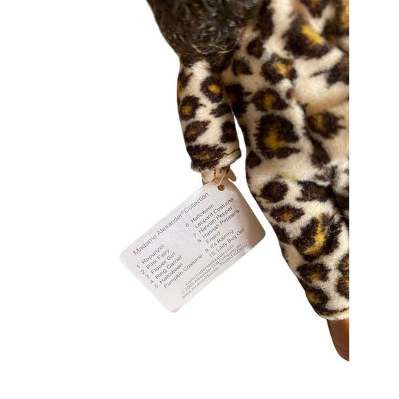 Halloween Leopard Costume Madame Alexander Mini Collectible Doll Mc Donalds Happ - Picture 4 of 8